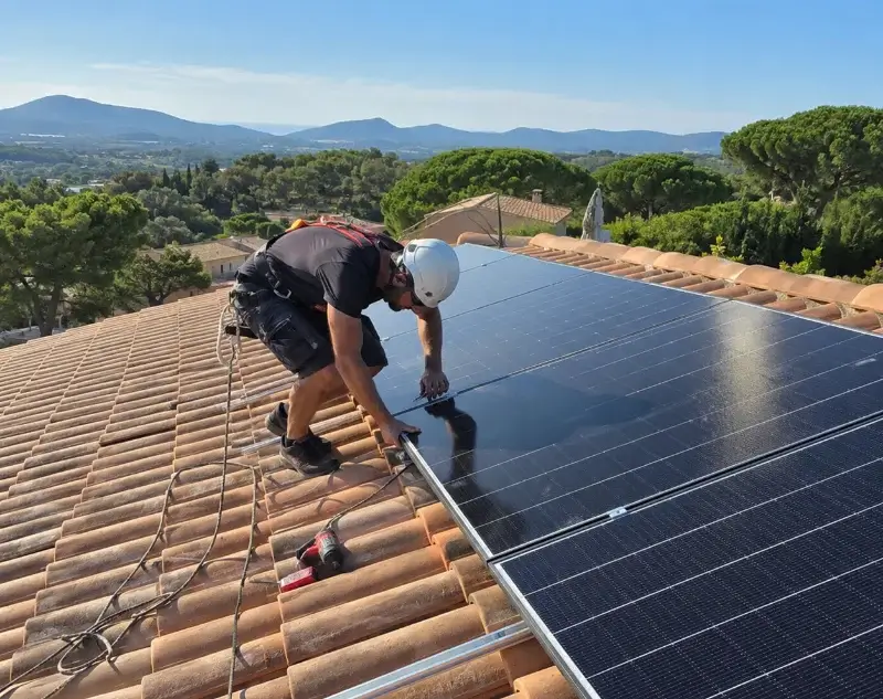 Installateur panneaux solaires Ceilhes-et-Rocozels — pose photovoltaïque sur toiture