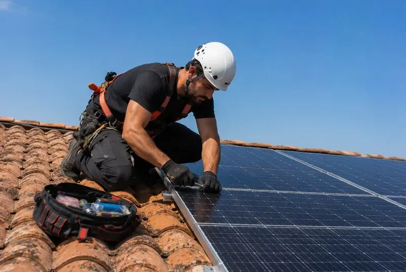 Maintenance et monitoring de panneaux solaires à Ceilhes-et-Rocozels